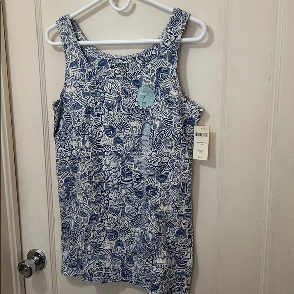Duluth trading co farm toile tank, brand new - Picture 2 of 5
